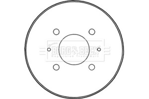 Borg & Beck Ταμπούρο - BBR7235