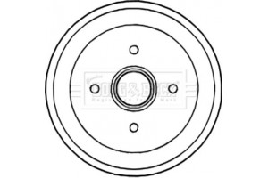Borg & Beck Ταμπούρο - BBR7238