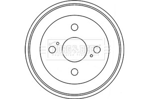 Borg & Beck Ταμπούρο - BBR7246