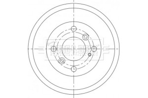 Borg & Beck Ταμπούρο - BBR7263