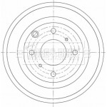 Borg & Beck Ταμπούρο - BBR7266