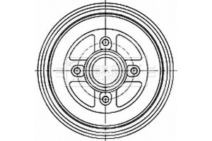 Borg & Beck Ταμπούρο - BBR7268