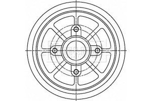 Borg & Beck Ταμπούρο - BBR7274