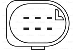 Bosch Αισθητήρας Λάμδα - 0 258 017 016