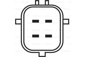 Bosch Αισθητήρας Λάμδα - 0 986 AG2 204