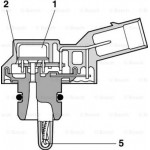 Bosch Αισθητήρας, Πίεση Καυσίμου - 0 261 230 112