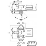 Bosch Αισθητήρας, Πίεση Καυσίμου - 0 261 230 093