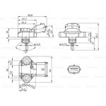 Bosch Αισθητήρας, Πίεση Καυσίμου - 0 261 230 112