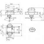 Bosch Αισθητήρας, Πίεση Καυσίμου - 0 261 230 112