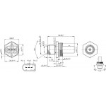 Bosch Αισθητήρας, Πίεση Καυσίμου - 0 281 002 842