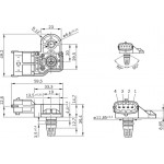 Bosch Aισθητήρας, Πίεση Υπερπλήρωσης - 0 261 230 280