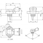 Bosch Aισθητήρας, Πίεση Υπερπλήρωσης - 0 281 002 316