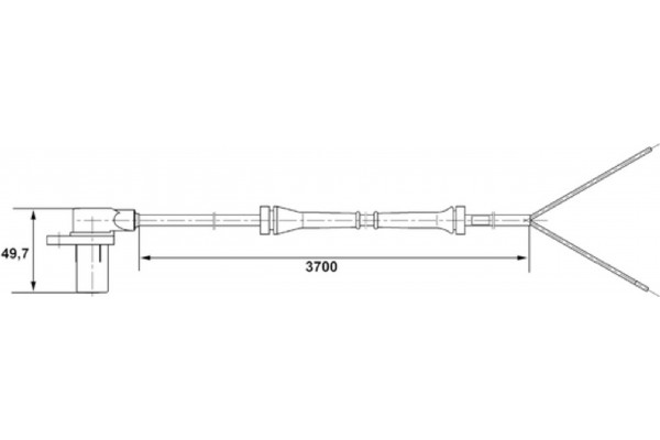 Bosch Αισθητήρας, Στροφές Τροχού - 0 265 006 215 Bosch Αισθητήρας, Στροφές Τροχού - 0 265 006 215