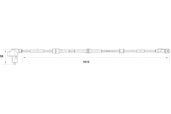 Bosch Αισθητήρας, Στροφές Τροχού - 0 265 006 389