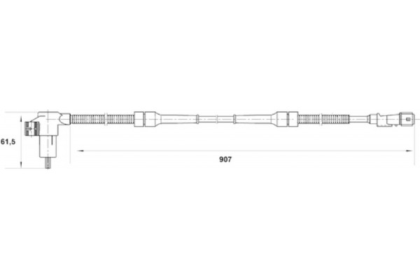 Bosch Αισθητήρας, Στροφές Τροχού - 0 265 006 504