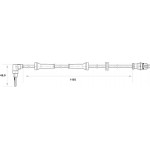 Bosch Αισθητήρας, Στροφές Τροχού - 0 265 007 038