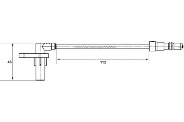 Bosch Αισθητήρας, Στροφές Τροχού - 0 265 007 439