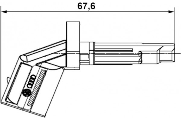 Bosch Αισθητήρας, Στροφές Τροχού - 0 265 007 930