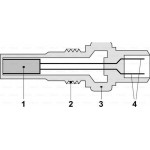 Bosch Αισθητήρας, θερμοκρ. Καυσίμου - 0 281 002 209