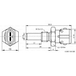 Bosch Αισθητήρας, θερμοκρ. Ψυκτικού Υγρού - 0 280 130 026