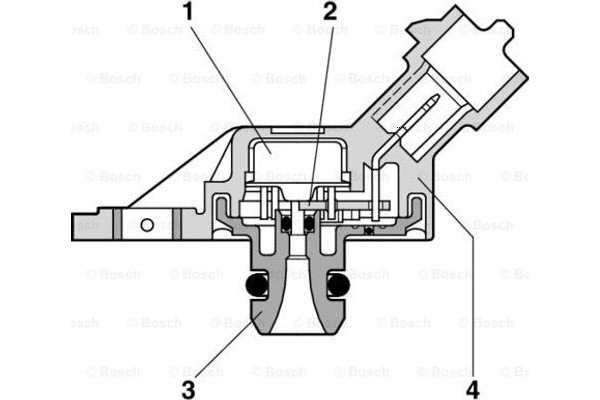 Bosch Αισθητήρας, Θερμοκρασία λαδιού/πίεση - 0 281 006 282
