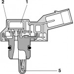 Bosch Αισθητήρας, Θερμοκρασία λαδιού/πίεση - 0 281 006 282
