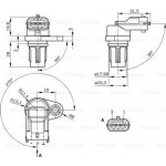 Bosch Αισθητήρας, Θέση εκκεντροφ. Άξονα - 0 232 103 097