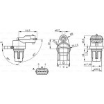 Bosch Αισθητήρας, Θέση εκκεντροφ. Άξονα - 0 281 002 667