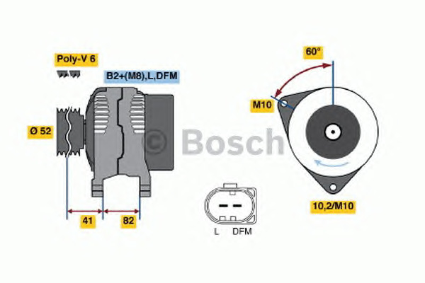 Bosch Γεννήτρια - 0 124 525 056