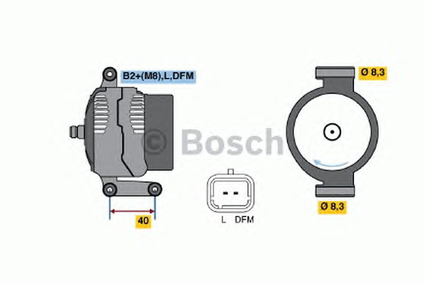 Bosch Γεννήτρια - 0 986 042 770