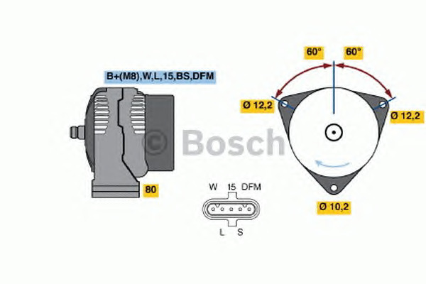 Bosch Γεννήτρια - 0 986 047 420