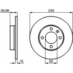 Bosch Δισκόπλακα - 0 986 478 010