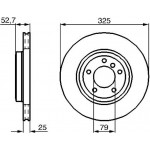 Bosch Δισκόπλακα - 0 986 478 012