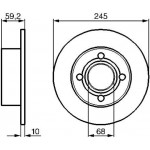 Bosch Δισκόπλακα - 0 986 478 019