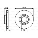 Bosch Δισκόπλακα - 0 986 478 113
