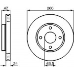Bosch Δισκόπλακα - 0 986 478 170