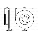 Bosch Δισκόπλακα - 0 986 479 C84