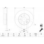 Bosch Δισκόπλακα - 0 986 478 273