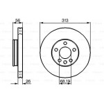 Bosch Δισκόπλακα - 0 986 478 296