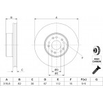 Bosch Δισκόπλακα - 0 986 478 327