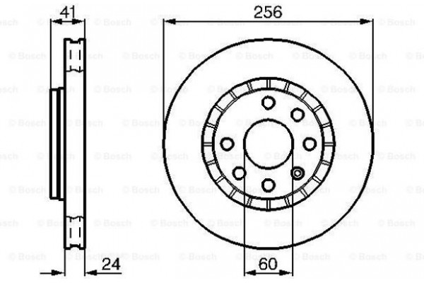 Bosch Δισκόπλακα - 0 986 478 327