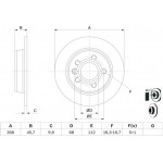 Bosch Δισκόπλακα - 0 986 478 421