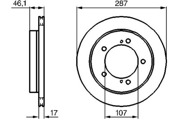 Bosch Δισκόπλακα - 0 986 478 422