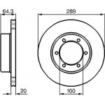 Bosch Δισκόπλακα - 0 986 478 453