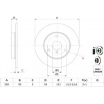 Bosch Δισκόπλακα - 0 986 478 479