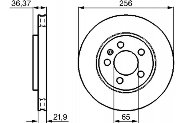 Bosch Δισκόπλακα - 0 986 478 482