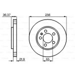 Bosch Δισκόπλακα - 0 986 478 482