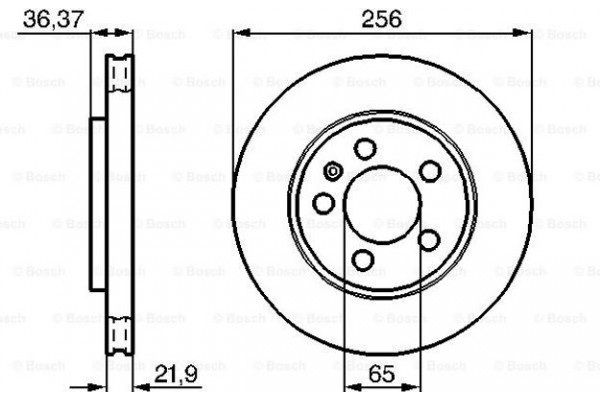 Bosch Δισκόπλακα - 0 986 478 482