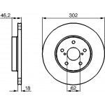 Bosch Δισκόπλακα - 0 986 478 490