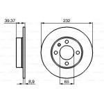 Bosch Δισκόπλακα - 0 986 478 492